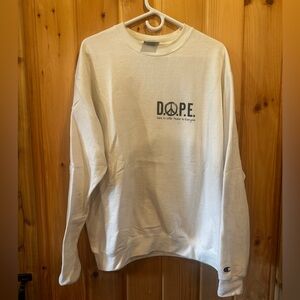 Champion D.O.P.E sweatshirt size Large